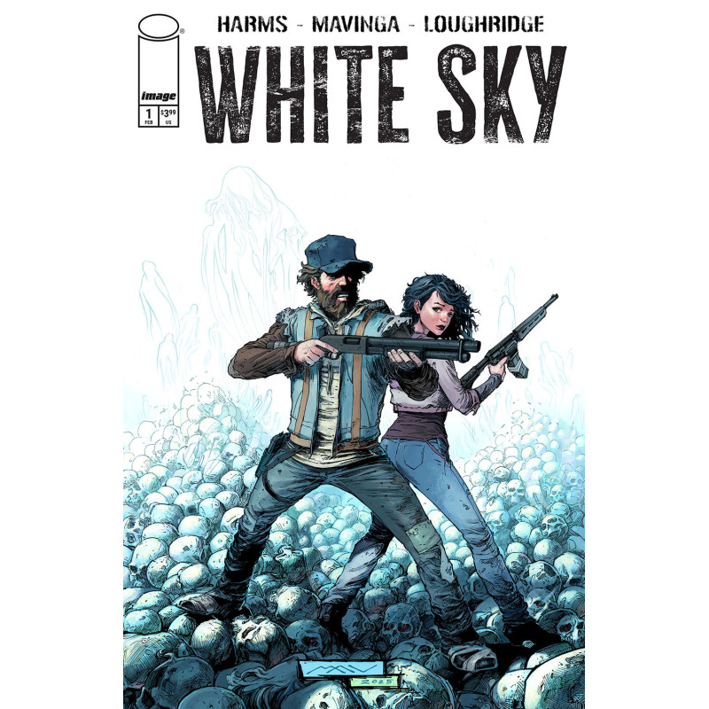 WHITE SKY 1 CVR A JEAN PAUL MAVINGA (MR)