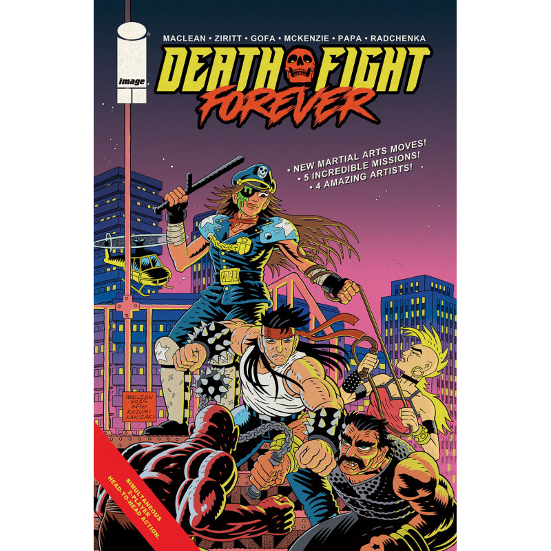 DEATH FIGHT FOREVER 1 (OF 5) CVR A ANDREW MACLEAN (MR)
