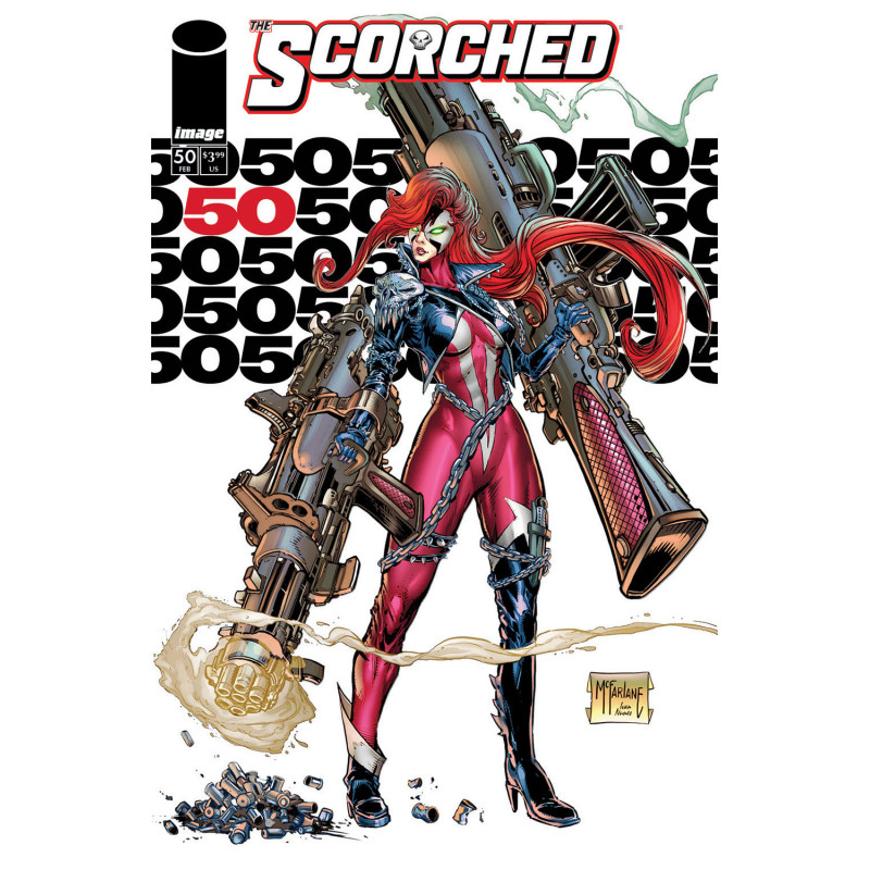 SPAWN SCORCHED 50 CVR A TODD MCFARLANE