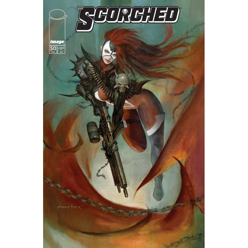 SPAWN SCORCHED 50 CVR B PUPPETEER LEE CONNECTING VAR