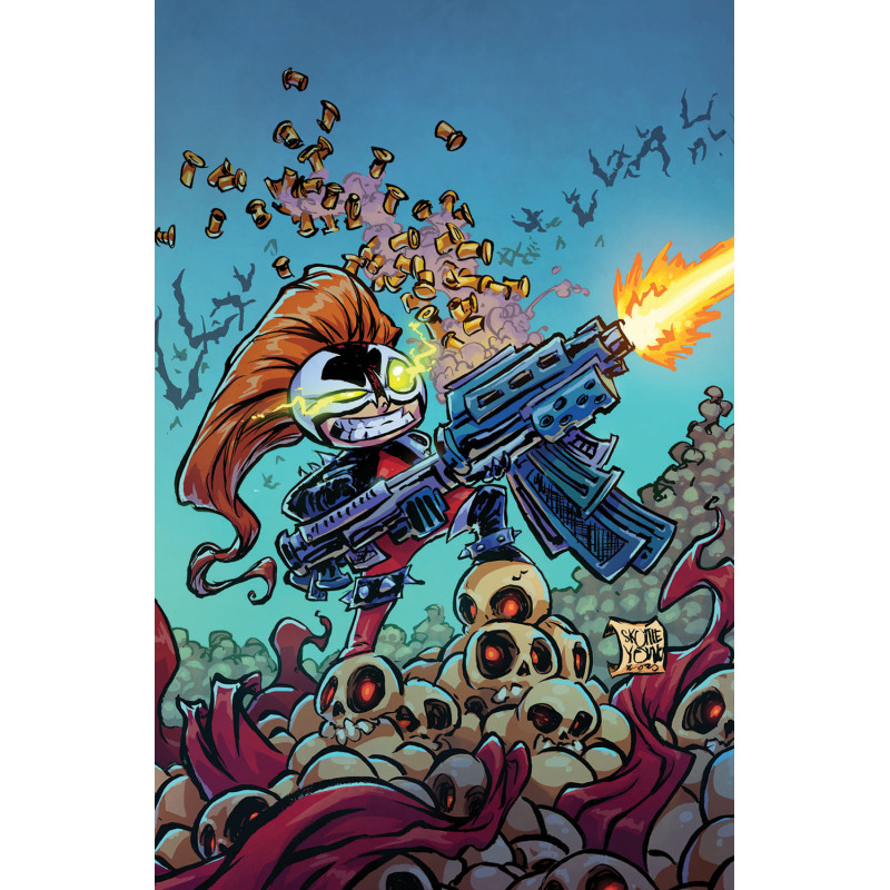 SPAWN SCORCHED 50 CVR C SKOTTIE YOUNG CONNECTING VAR