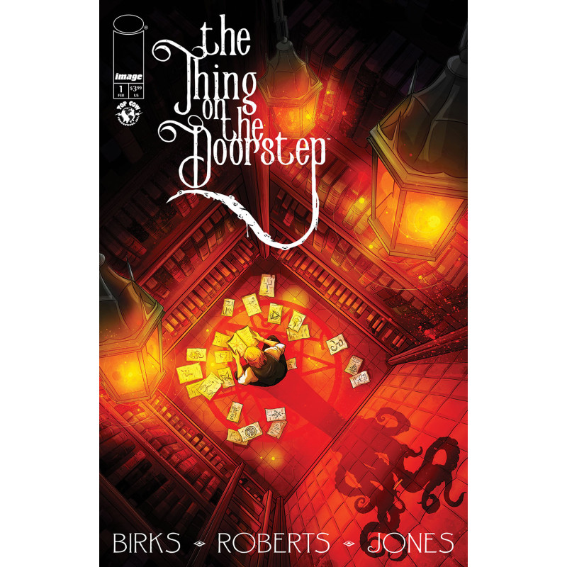 THE THING ON THE DOORSTEP 1 (OF 5) CVR B LYNDON WHITE VAR