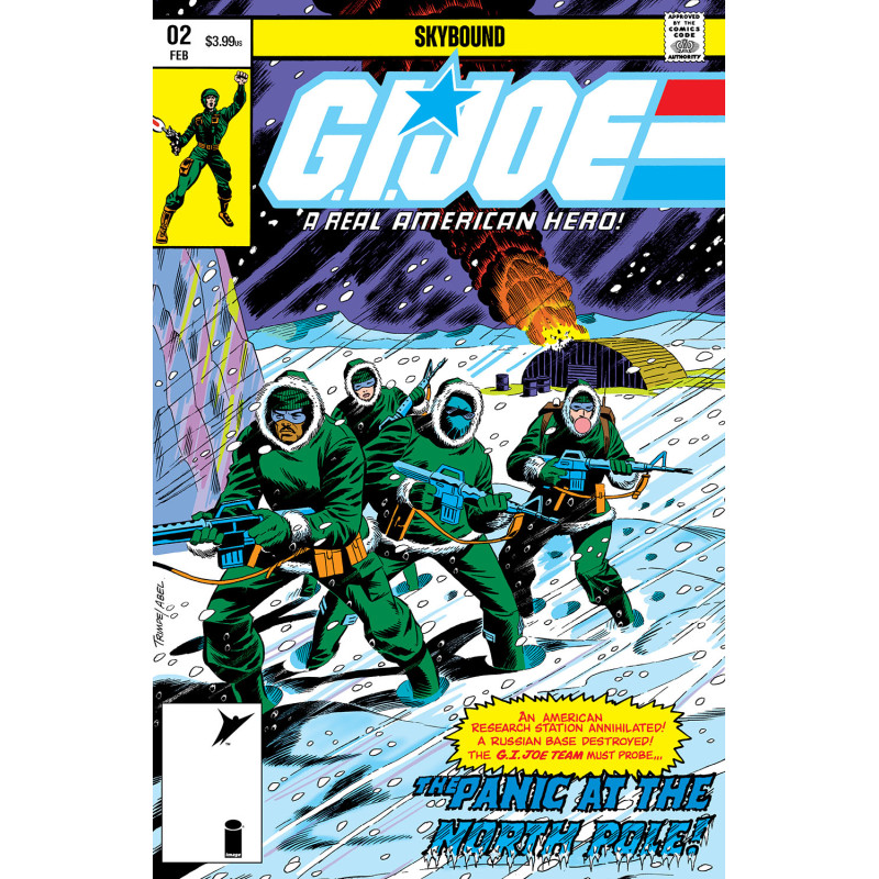 GI JOE A REAL AMERICAN HERO 2 HAMA FILES EDITION 2 CVR A HERB TRIMPE & JACK ABEL