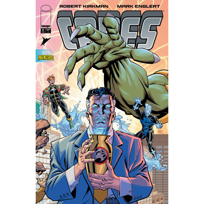 INVINCIBLE UNIVERSE CAPES 4 CVR B MARK ENGLERT VAR