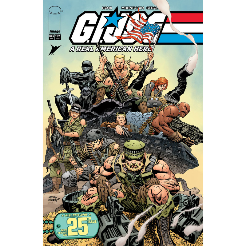 GI JOE A REAL AMERICAN HERO 325 CVR A ANDY KUBERT & LAURA MARTIN
