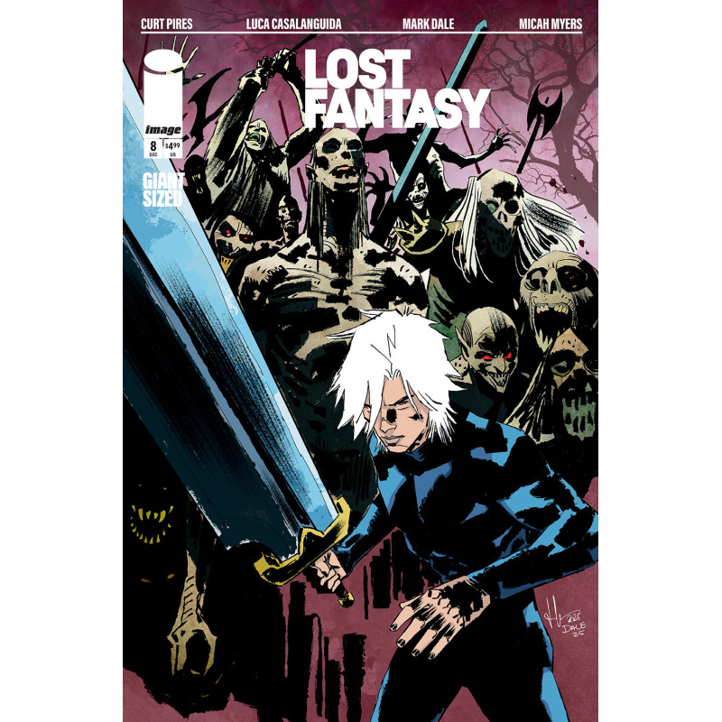 LOST FANTASY 8 CVR B LUCA CASALANGUIDA VAR