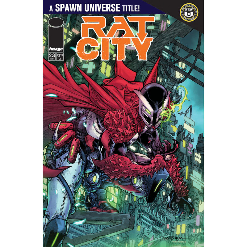 SPAWN RAT CITY 23 CVR A HARVEY TOLIBAO