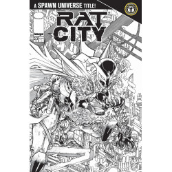 SPAWN RAT CITY 23 CVR B HARVEY TOLIBAO B&W VAR