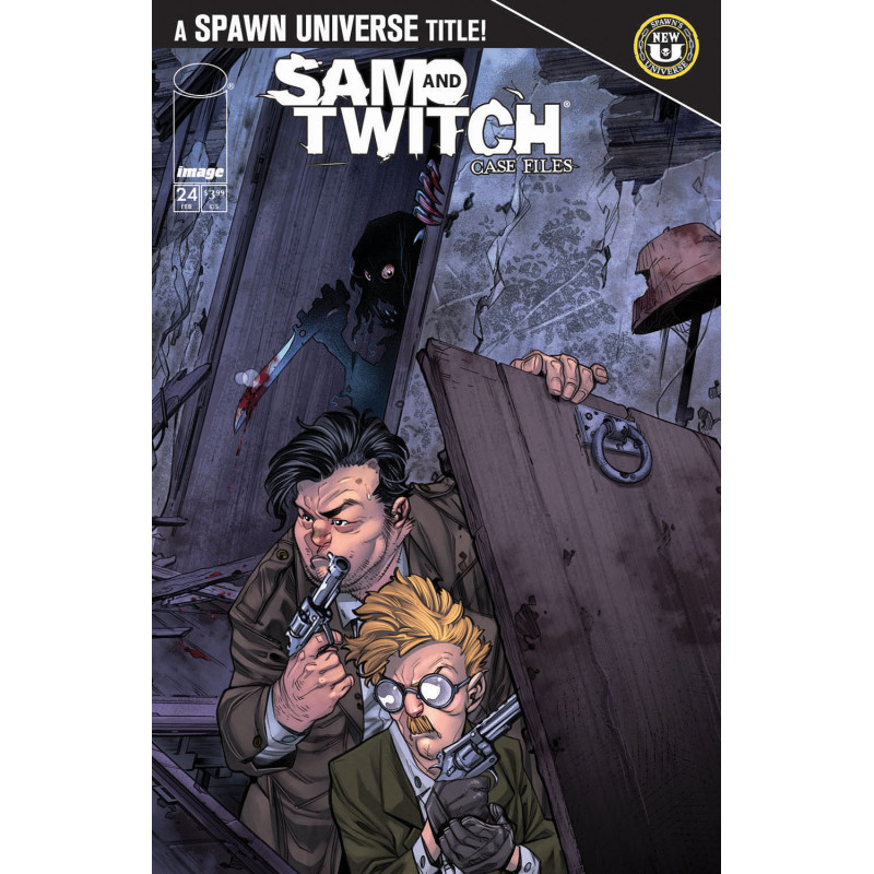 SPAWN SAM AND TWITCH CASE FILES 24 CVR A IG GUARA