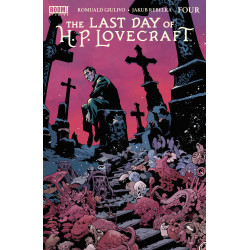 THE LAST DAY OF H.P. LOVECRAFT 4 CVR B FRANCESCO DE STENA VAR
