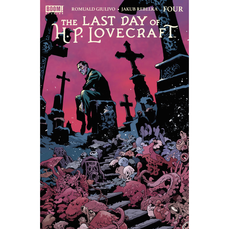 THE LAST DAY OF H.P. LOVECRAFT 4 CVR B FRANCESCO DE STENA VAR
