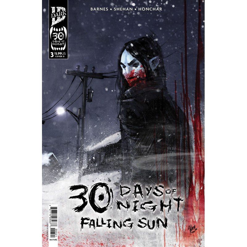 30 DAYS OF NIGHT: FALLING SUN 3 CVR B DAMIEN WORM VAR