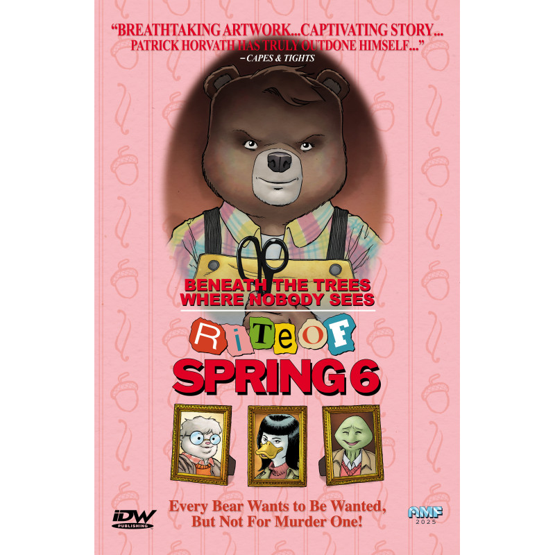 BENEATH THE TREES WHERE NOBODY SEES: RITE OF SPRING 6 CVR B TONY FLEECS MOVIE HOMAGE VAR