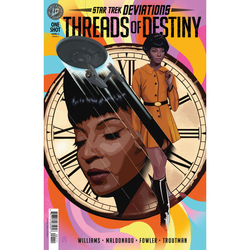 STAR TREK: DEVIATIONS - THREADS OF DESTINY CVR A MARK ALVARADO
