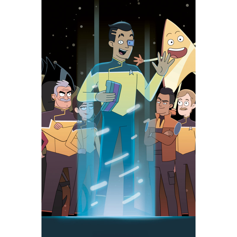 STAR TREK: LOWER DECKS 16 CVR B CHRIS FENOGLIO CONNECTING VAR