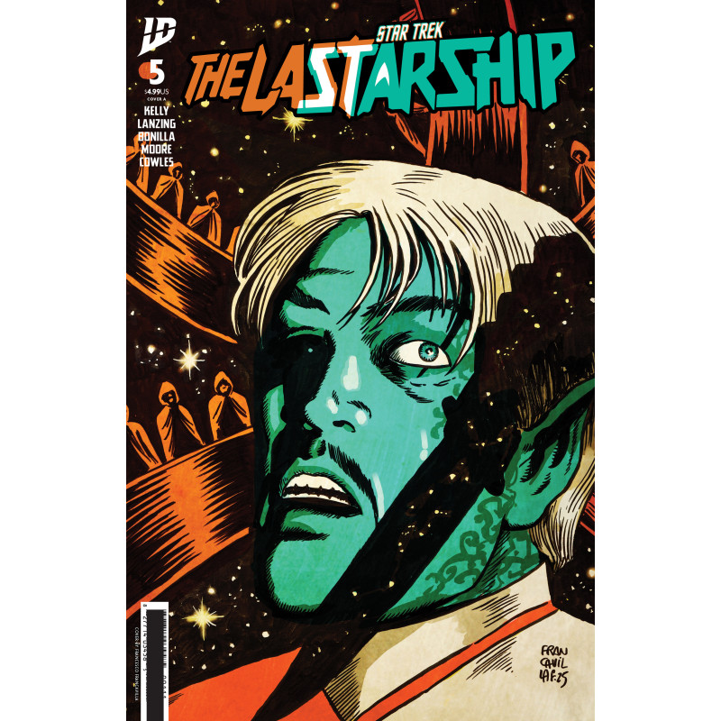 STAR TREK: THE LAST STARSHIP 5 CVR A FRANCESCO FRANCAVILLA