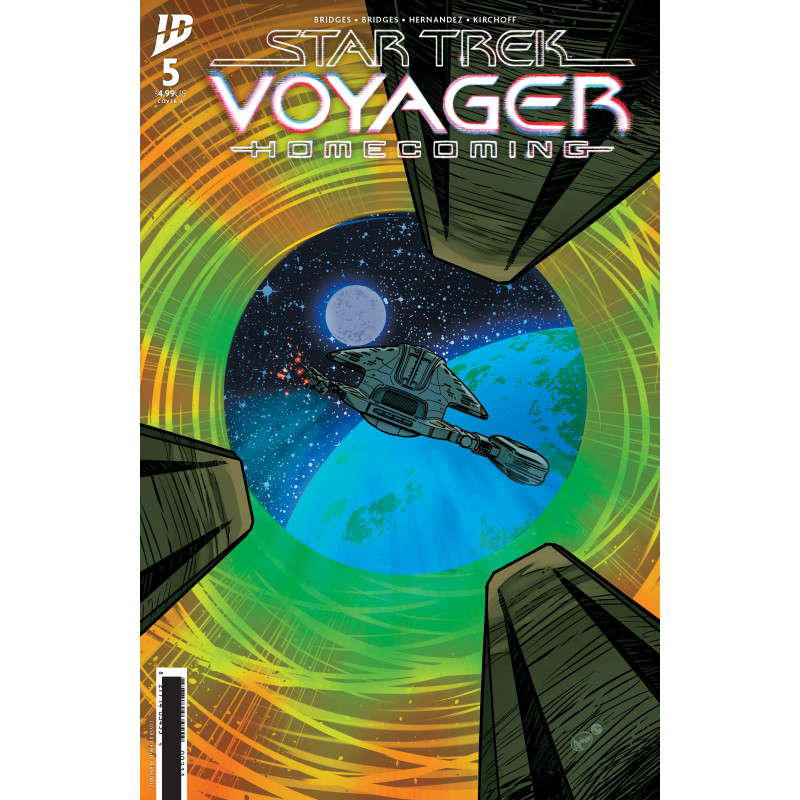 STAR TREK: VOYAGER HOMECOMING 5 CVR A ANGEL HERNANDEZ
