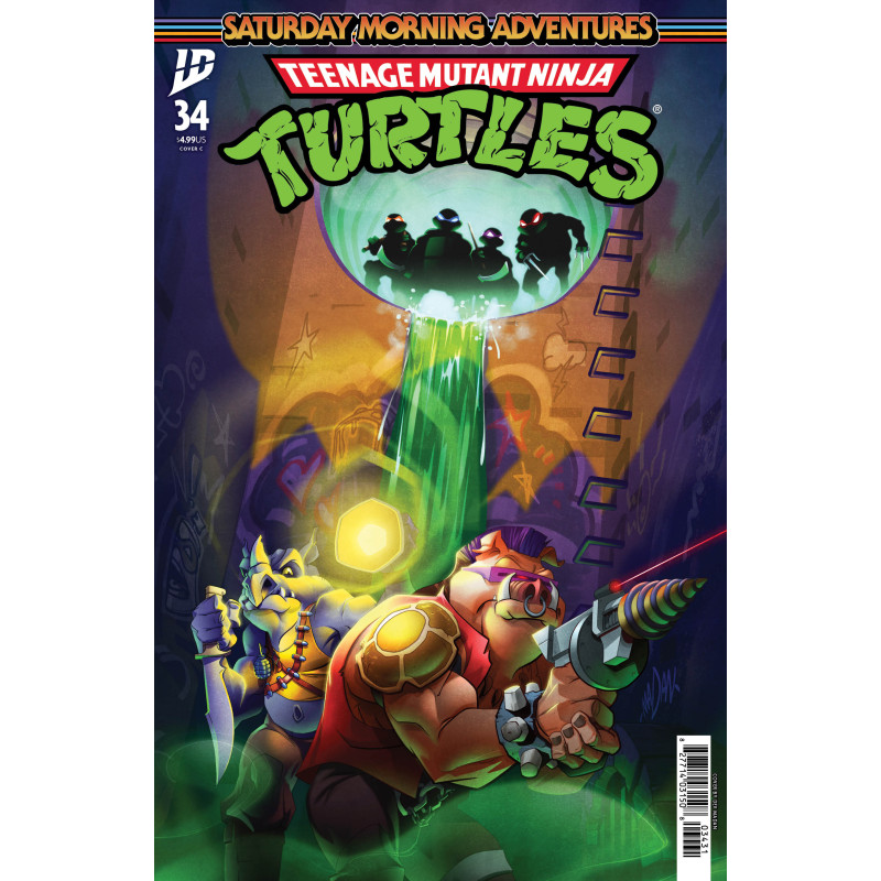 TEENAGE MUTANT NINJA TURTLES: SATURDAY MORNING ADVENTURES 34 CVR C DEV MADAN