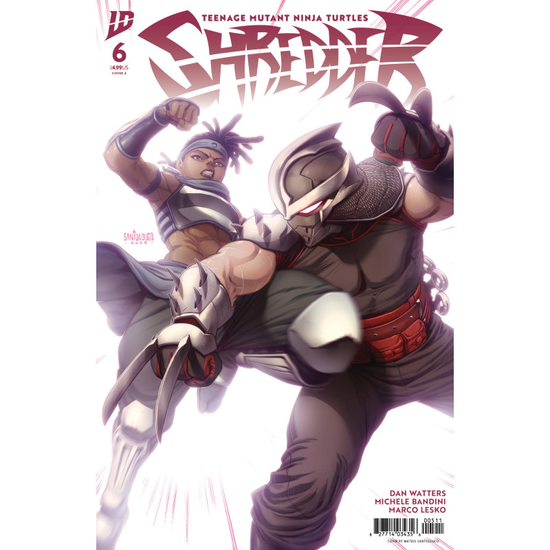 TEENAGE MUTANT NINJA TURTLES: SHREDDER 6 CVR A MATEUS SANTOLOUCO