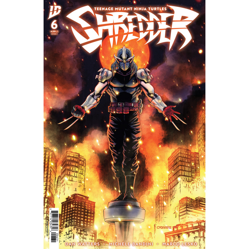 TEENAGE MUTANT NINJA TURTLES: SHREDDER 6 CVR C CREEES LEE VAR