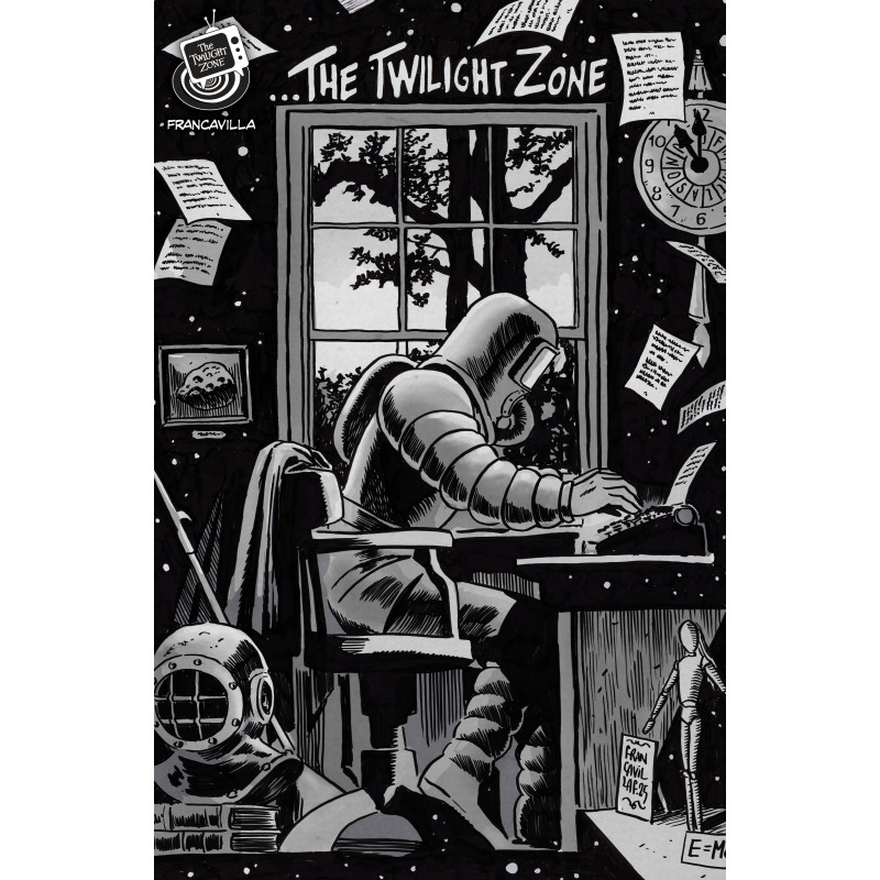 THE TWILIGHT ZONE 5 CVR B FRANCESCO FRANCAVILLA CONNECTING COVER VAR