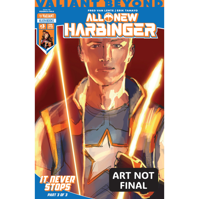 VALIANT BEYOND: ALL-NEW HARBINGER 6 IT NEVER STOPS 3 CVR B FEDERICO MELE VAR