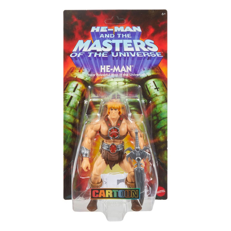 HE MAN MASTERS OF THE UNIVERSE ORIGINS CARTOON COLLECTION FIGURINE 14 CM