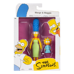 MARGE SIMPSONS WITH MAGGIE SIMPSONS WAVE 3 FIGURINE 13 CM