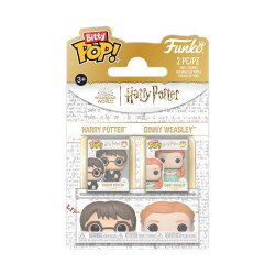 HARRY & GINNY HARRY POTTER PACK 2 FIGURINES BITTY POP! VINYL 2,5 CM