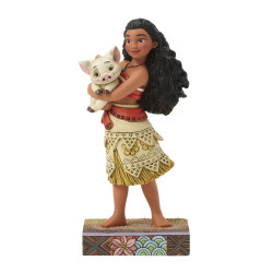 MOANA ET PUA STATUE DISNEY TRADITIONS 20 CM