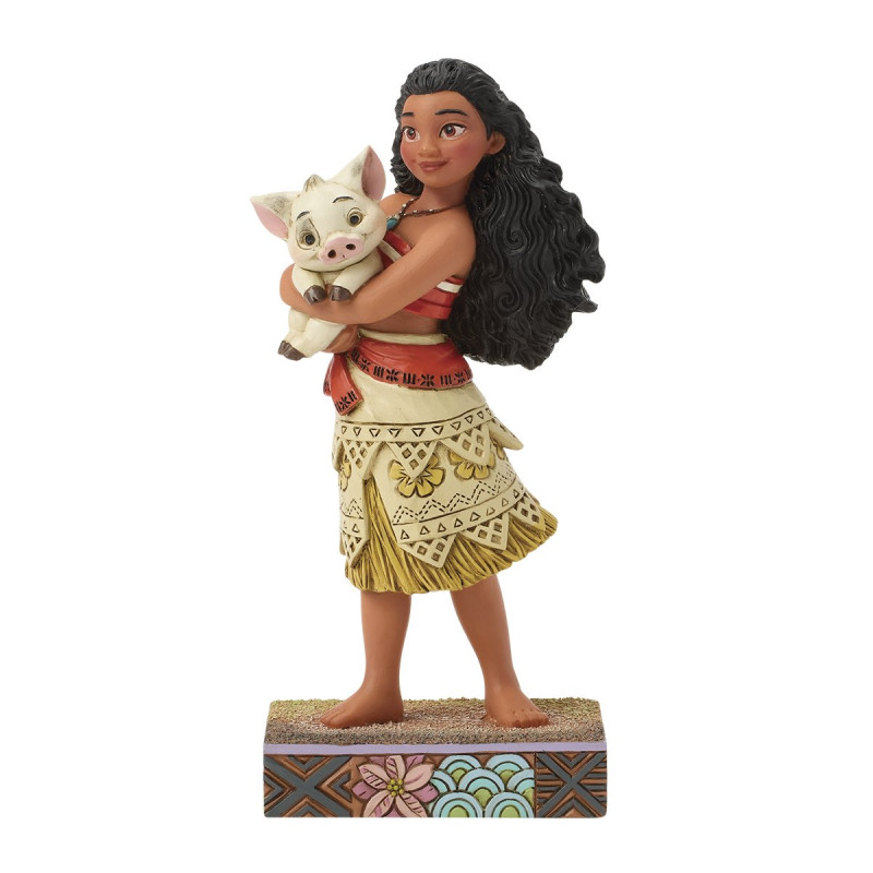 MOANA ET PUA STATUE DISNEY TRADITIONS 20 CM
