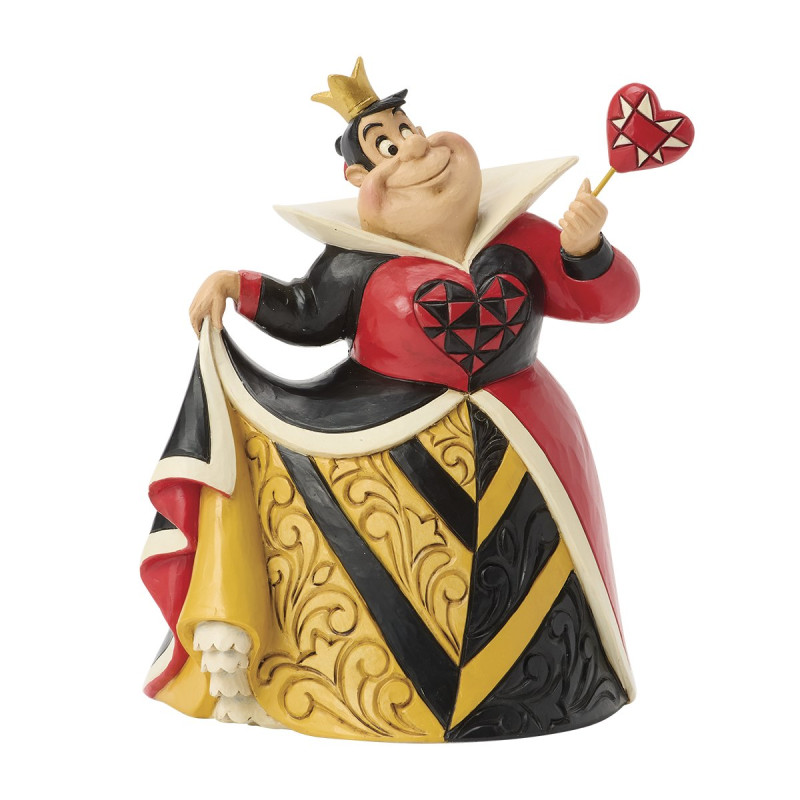 QUEEN OF HEARTS STATUE DISNEY TRADITIONS 12 CM