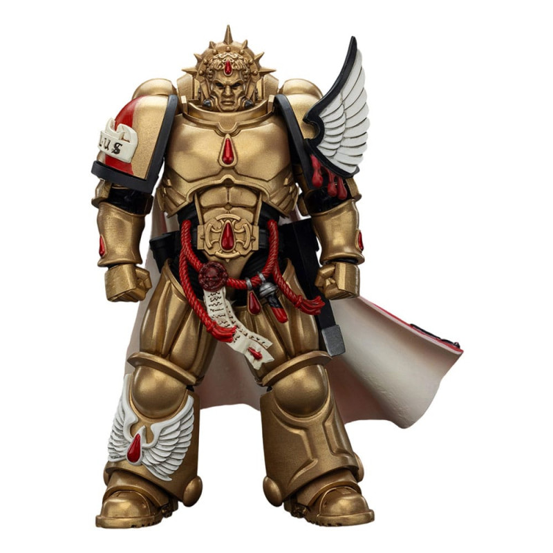 BLOOD ANGELS COMBAT PATROL CAPTAIN W HEAVY BOLT AND POWER SWORD WARHAMMER 40K FIGURINE 14 CM