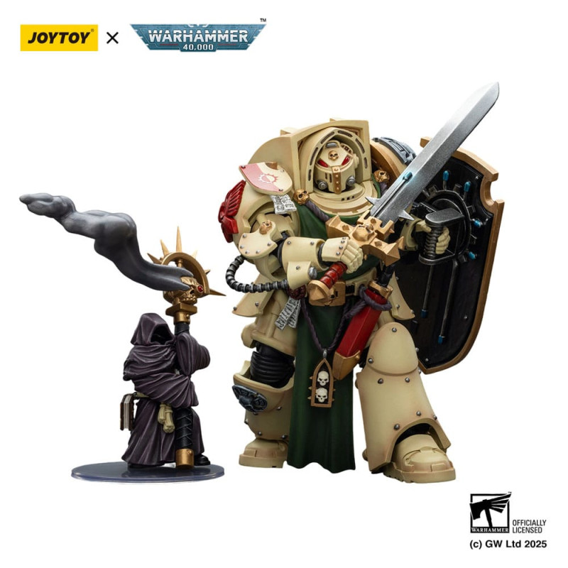 DARK ANGELS DEATHWING KNIGHT 2 WARHAMMER 40K FIGURINE 14 CM