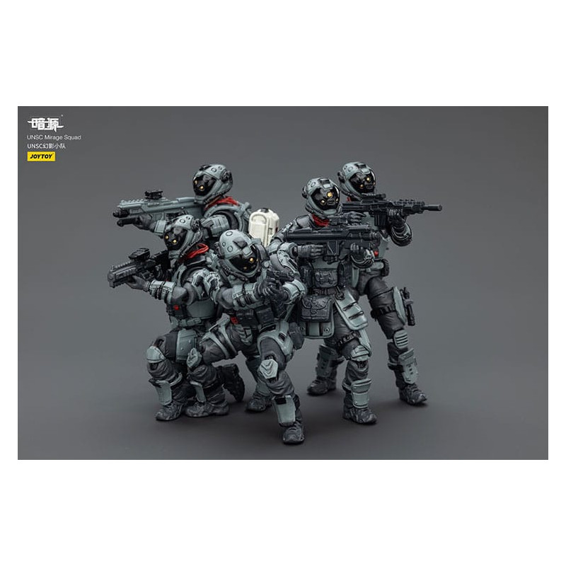 DARK SOURCE FIGURINE UNSC MIRAGE SQUAD 7 CM