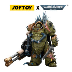 DEATH GUARD BLIGHTLORD TERMINATOR 1 WITH REAPER AUTOCANNON WARHAMMER 40K FIGURINE 14 CM