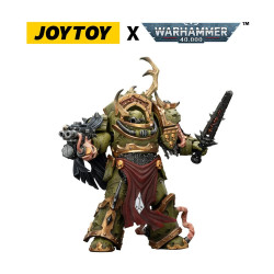 DEATH GUARD BLIGHTLORD TERMINATOR 3 WARHAMMER 40K FIGURINE 14 CM