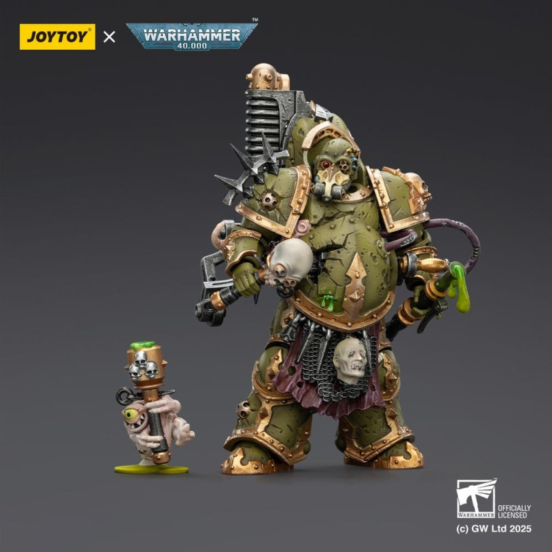 DEATH GUARD FOUL BLIGHT SPAWN W PLAGUE SPRAYER WARHAMMER 40K FIGURINE 14 CM