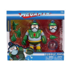BUBBLE MAN MEGA MAN FIGURINE 11 CM