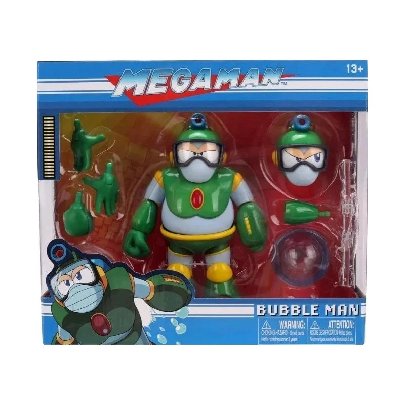 BUBBLE MAN MEGA MAN FIGURINE 11 CM