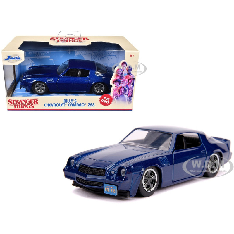 BILLY CHEVROLET CAMARO STRANGER THINGS DIE CAST 1 32 REPLIQUE CAR
