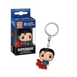 SUPERMAN NEW CLASSICS DC COMICS PORTE-CLES POCKET POP! VINYL 4 CM