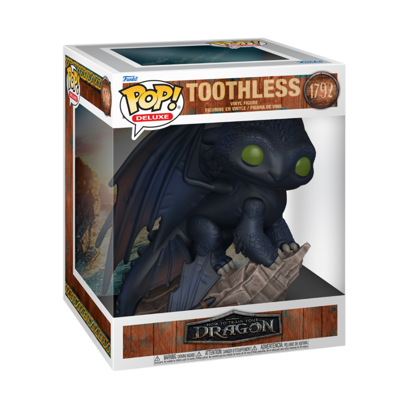 TOOTHLESS DRAGONS LAM POP DELUXE VINYL FIGURINE 16 CM