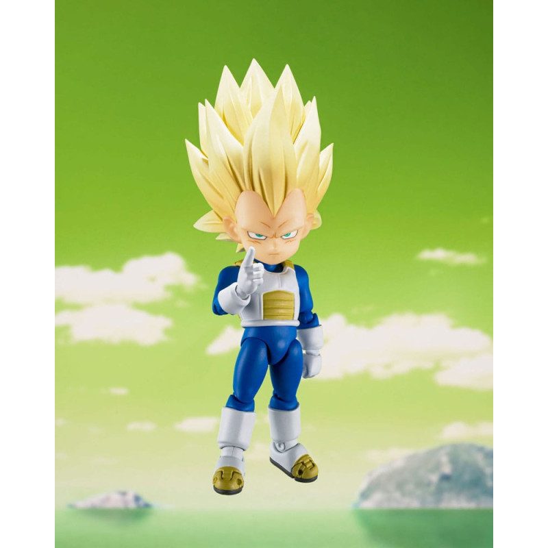 DRAGON BALL DAIMA SH FIGUARTS SUPER SAYAN 3 VEGETA 8CM