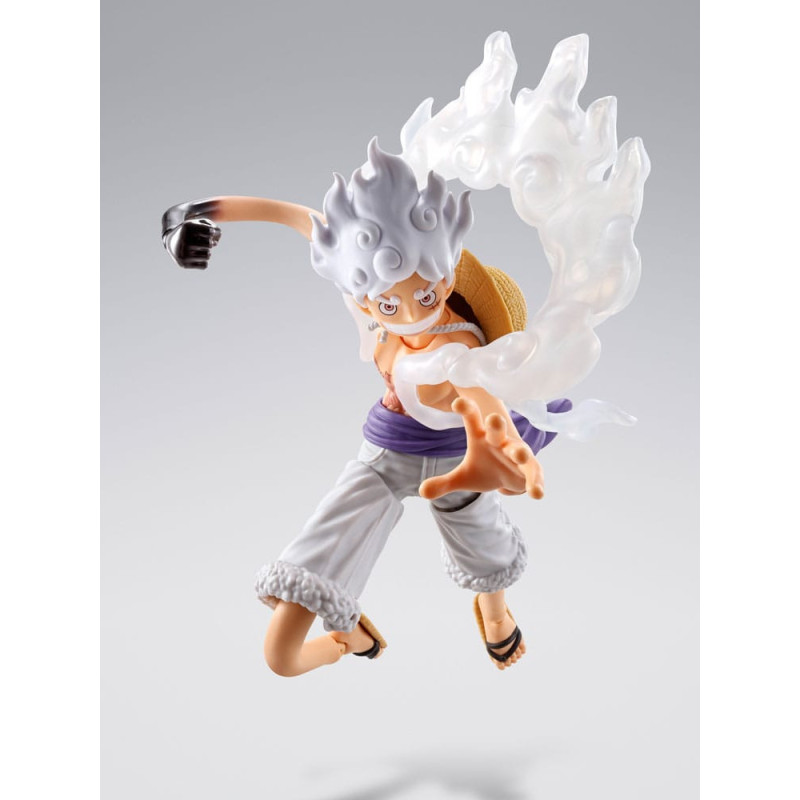 ONE PIECE SH FIGUARTS MONKEY D LUFFY GEAR 5 ISLAND EGGHEAD 15CM