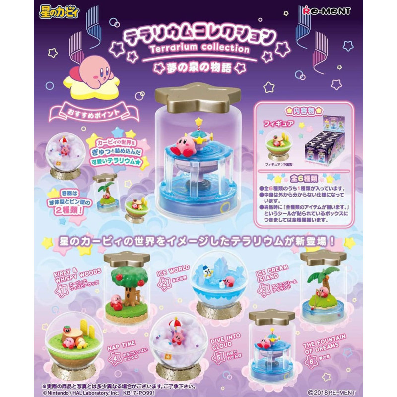 TERRARIUM KIRBY REMENT COLLECTION BOITE MYSTERE