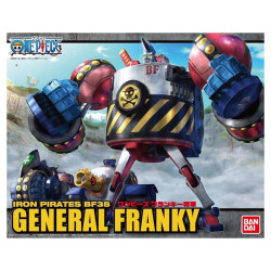 FRANKY MAHCA COLL ONE PIECE IRON PIRATES BF38 GENERAL FRANKY MAQUETTE 