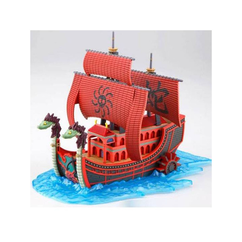 NINE SNAKE PIRATE SHIP MAQUETTE GRAND SHIP COLLECTION ONE PIECE 15 CM