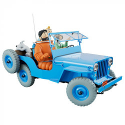 TINTIN LA JEEP BLEUE OBJECTIF LUNE 1/8