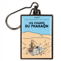 PC METAL CIGARES DU PHARAON COLORISE ALBUM TINTIN 6 CM